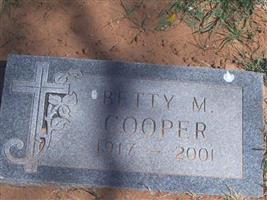 Betty M Cooper