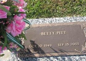 Betty Martin Pitt