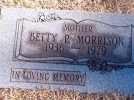 Betty P Morrison