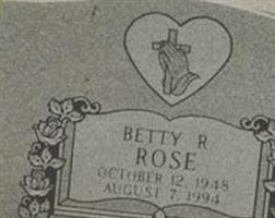 Betty R Rose