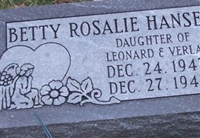 Betty Rosalie Hansen