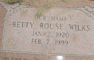 Betty Rouse Wilks
