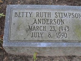 Betty Ruth Stimpson Anderson