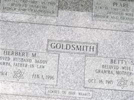 Betty S Goldsmith