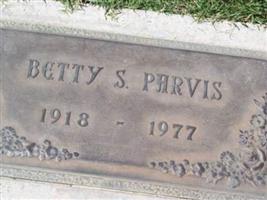 Betty S Parvis