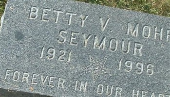 Betty V Mohr Seymour Betty V Mohr Seymour