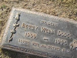Betty Webb Dodge