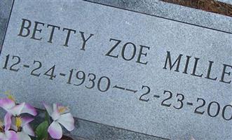 Betty Zoe Miller