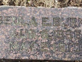 Beula E. Burks Beula E. Burks