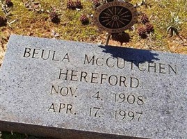 Beula McCutchen Hereford Beula McCutchen Hereford