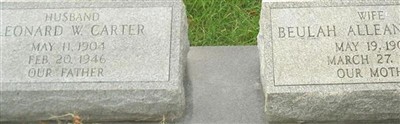Beulah Allean Carter Beulah Allean Carter