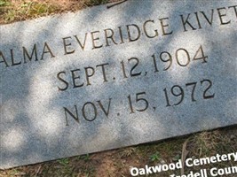 Beulah Alma Everidge Kivett