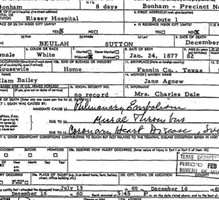 Beulah Bailey Sutton Beulah Bailey Sutton