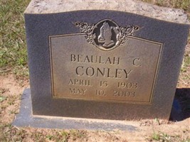 Beulah Catherine Cuthbertson Conley Beulah Catherine Cuthbertson Conley