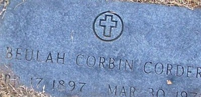 Beulah Corbin Corder