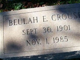 Beulah E. Crouse