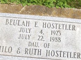 Beulah E. Hostetler Beulah E. Hostetler