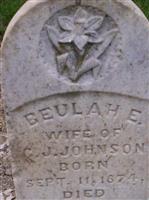 Beulah E Johnson