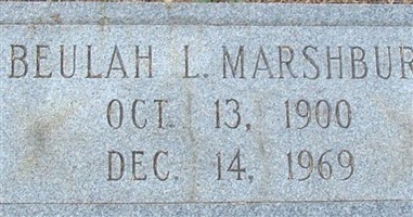 Beulah L Marshburn