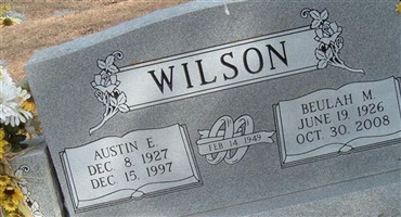 Beulah M. Coy Wilson Beulah M. Coy Wilson