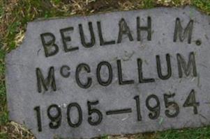 Beulah M McCollum