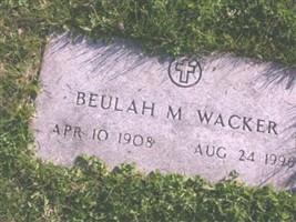 Beulah M. Wacker