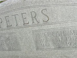 Beulah Margaret Rowbotham Peters Beulah Margaret Rowbotham Peters