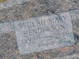 Beulah Mary Henderson