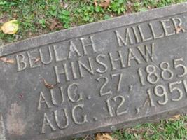 Beulah Miller Hinshaw