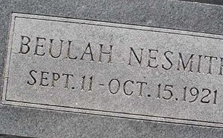 Beulah Nellie Nesmith Beulah Nellie Nesmith