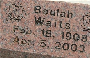 Beulah Waits Beulah Waits