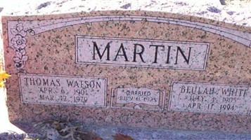 Beulah White Martin