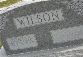 Beverly A Burchfield Wilson