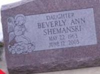 Beverly Ann Shemanski Beverly Ann Shemanski