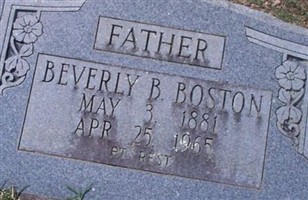 BEVERLY B. BOSTON BEVERLY B. BOSTON