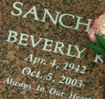Beverly K Cordova Price Sanchez