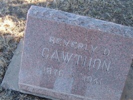 Beverly D. Cawthon Beverly D. Cawthon