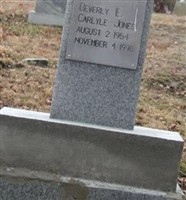 Beverly E. Carlyle Jones Beverly E. Carlyle Jones