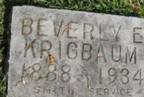 Beverly E Krigbaum