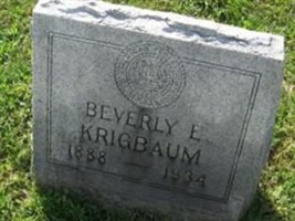 Beverly E Krigbaum