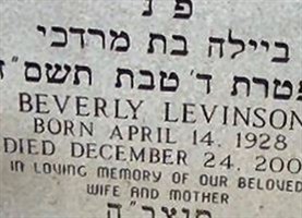 Beverly Goldstein Levinson