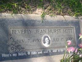 Beverly Jean Hurst Mott