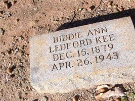 Biddie Ann Ledford Kee