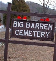 Big Barren Cemetery Big Barren Cemetery
