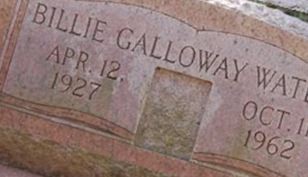 Billie Galloway Waters Billie Galloway Waters