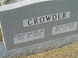 Billie Gaylor Crowder