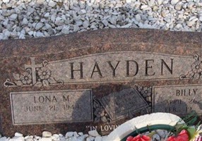 Billie J. Hayden Billie J. Hayden