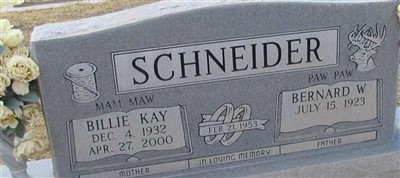 Billie Kay Markham Schneider