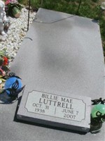 Billie Mae Devore Luttrell Billie Mae Devore Luttrell