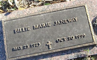 Billie Marie Janeway Billie Marie Janeway